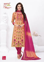 Aarvi Rang Resham Vol-8 Printed Cotton Dress Material Catalog
