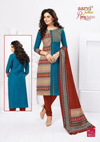 Aarvi Rang Resham Vol-8 Printed Cotton Dress Material Catalog