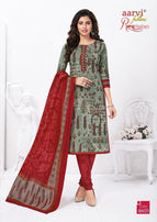 Aarvi Rang Resham Vol-8 Printed Cotton Dress Material Catalog