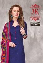 JK Golmaal Vol-3 Printed Cotton Dress Material Catalog Collection