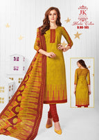 JK Malai Cotton Vol-1 Designer Printed Cotton Dress Material Catalog Collection