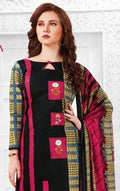 JK Ayesha Vol-4 Printed Cotton With Chiffon Dupatta Dress Material Catalog
