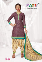 Masti Bul Bul Printed Cotton Dress Material Catalog Collection