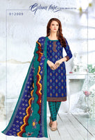 Pushti Ragini Vol-12 Printed Cotton Dress Material Catalog Collection