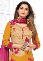 Laado Priyanka Vol-3 Unstich Printed Cotton Dress Material Catalog