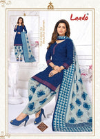 Laado Priyanka Vol-3 Unstich Printed Cotton Dress Material Catalog