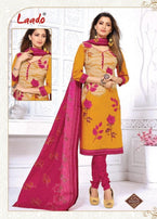 Laado Priyanka Vol-3 Unstich Printed Cotton Dress Material Catalog