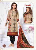 Laado Priyanka Vol-3 Unstich Printed Cotton Dress Material Catalog