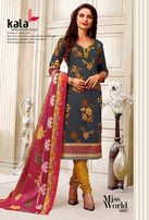 Kala Miss World Vol-2 Printed Cotton Dress Material Catalog Collection