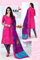 Kala Bandhani Special Printed Cotton Dress Material Catalog Collection