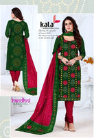Kala Bandhani Special Printed Cotton Dress Material Catalog Collection