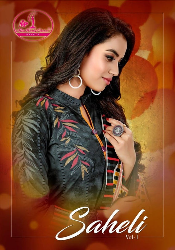 Miss World Choice Prints Saheli Vol-1 Printed Cotton Dress Material Catalog