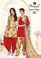 Floreon Royal Patiyala Heavy Rayon Dress Material Catalog Collection