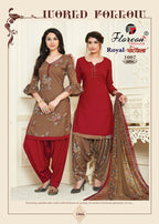 Floreon Royal Patiyala Heavy Rayon Dress Material Catalog Collection