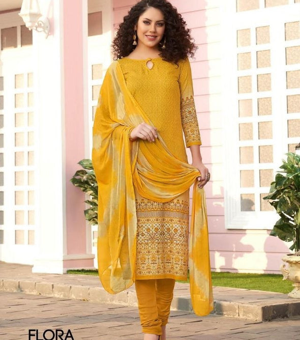 Mehta Flora Vol-61 Pure Cotton Dress Material Catalog