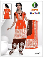 Girach Rayon Wax Batik Printed Dress Material Catalog Collection