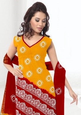 Girach Tie-Dye Wax Batik Printed Dresses Catalog Collection