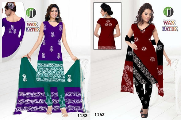 Girach Tie-Dye Wax Batik Printed Dresses Catalog Collection