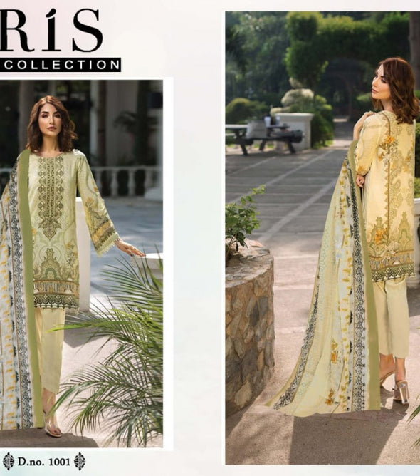 Iris Lawn Collection Pakistani Style Printed Suits Catalog Collection