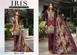 Iris Lawn Collection Pakistani Style Printed Suits Catalog Collection