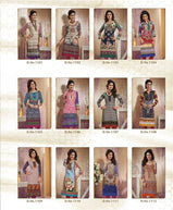 Kundan Kashmiri Unstich Kurti Fabrics Catalog Collection