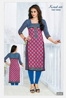Cool Cotton Unstitched Kurties By Komal Arts Catalog Collection