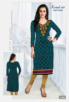 Cool Cotton Unstitched Kurties By Komal Arts Catalog Collection