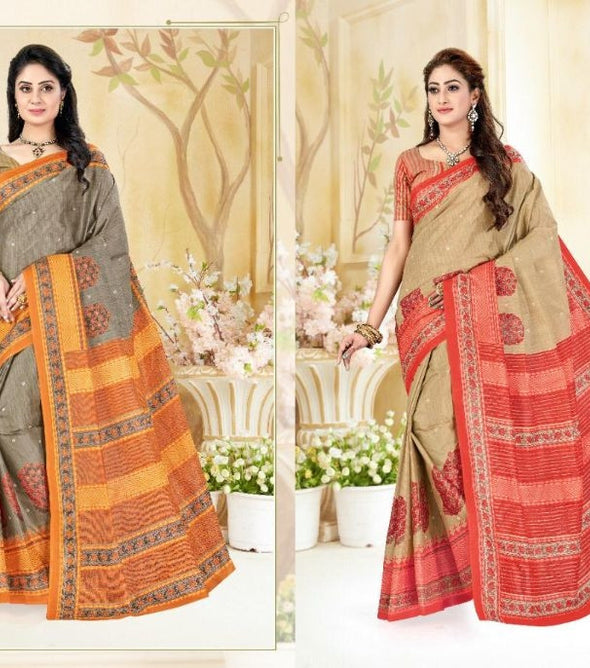Lakhani Richlook with Blouse Piece Vol-13 Running Wear Saree Catalog Collection