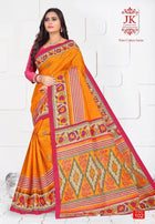 JK Kangana Cotton Saree vol-1 Casual Wear Catalog Collection
