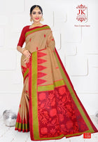 JK Kangana Cotton Saree vol-1 Casual Wear Catalog Collection