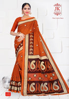 JK Kangana Cotton Saree vol-1 Casual Wear Catalog Collection