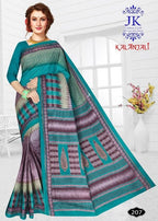 JK Kalanjali Cotton Saree vol-2 Casual Running Wear Saree Catalog Collection