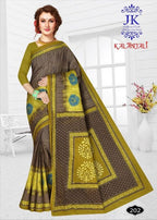 JK Kalanjali Cotton Saree vol-2 Casual Running Wear Saree Catalog Collection