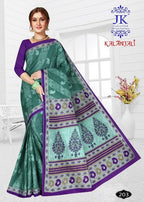 JK Kalanjali Cotton Saree vol-2 Casual Running Wear Saree Catalog Collection