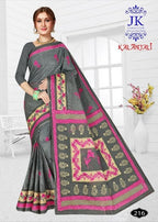 JK Kalanjali Cotton Saree vol-2 Casual Running Wear Saree Catalog Collection