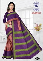 JK Kalanjali Cotton Saree vol-2 Casual Running Wear Saree Catalog Collection