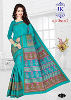 JK Kalanjali Cotton Saree vol-2 Casual Running Wear Saree Catalog Collection