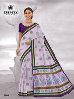 Deeptex Summer 20 Vol-1 Running Wear Casual Printed Cotton Saree Catalog