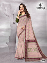 Deeptex Summer 20 Vol-1 Running Wear Casual Printed Cotton Saree Catalog