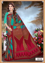 Dhoop Lissa Cotton Saree Printed Saree Catalog Collection