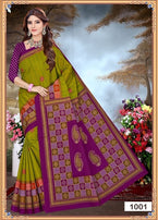 Dhoop Lissa Cotton Saree Printed Saree Catalog Collection
