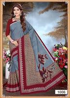 Dhoop Lissa Cotton Saree Printed Saree Catalog Collection
