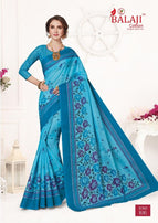 Balaji Leelavathi Cotton Sarees vol-6 Running Wear Printed Cotton Saree Catalog