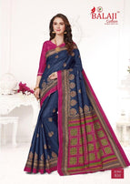 Balaji Leelavathi Cotton Sarees vol-6 Running Wear Printed Cotton Saree Catalog