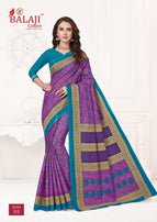 Balaji Leelavathi Cotton Sarees vol-6 Running Wear Printed Cotton Saree Catalog