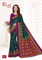 Balaji Leelavathi Cotton Sarees vol-6 Running Wear Printed Cotton Saree Catalog