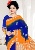 Devi Bhagwathi Mall-Mall Batik Saree Vol-3 Casual Wear Catalog Collection