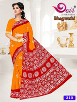 Devi Bhagwathi Mall-Mall Batik Saree Vol-3 Casual Wear Catalog Collection