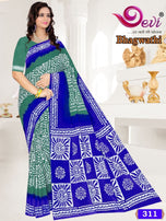 Devi Bhagwathi Mall-Mall Batik Saree Vol-3 Casual Wear Catalog Collection