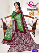 Devi Bhagwathi Mall-Mall Batik Saree Vol-3 Casual Wear Catalog Collection